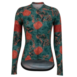 Women's Attack Long Sleeve Jersey- Floral
